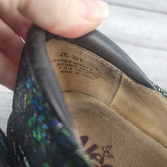 Alegria Paloma Rave On The Nile JIL-321 Shimmer Mary Jane Size 40/9-9.5 - Picture 5 of 9